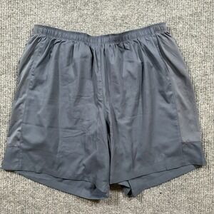 New Balance NB Dry Mens Shorts Size XL Blue Athletic Stretch Pull On Lightweight